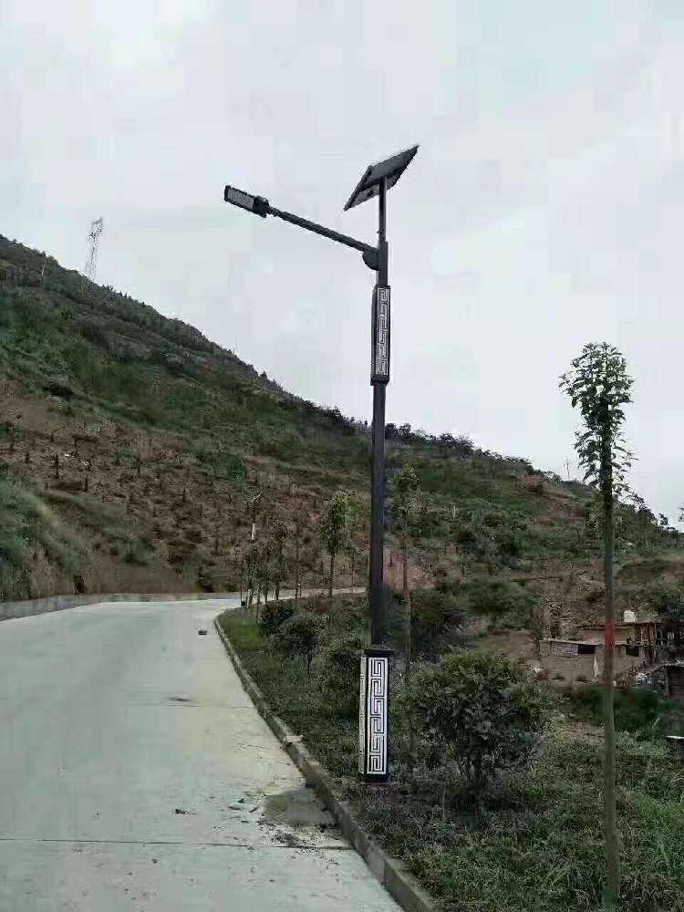 渠县仿古太阳能路灯